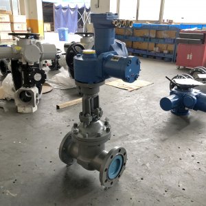 礦用電動(dòng)閥門MKZ941H-40 DN150防爆（礦山、冶