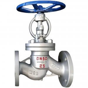 截止閥J41H-25\DN50介質(zhì)為高溫蒸汽及水，溫