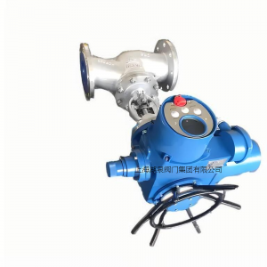 電動(dòng)截止閥J941H-64  DN150（耐磨、耐高溫、